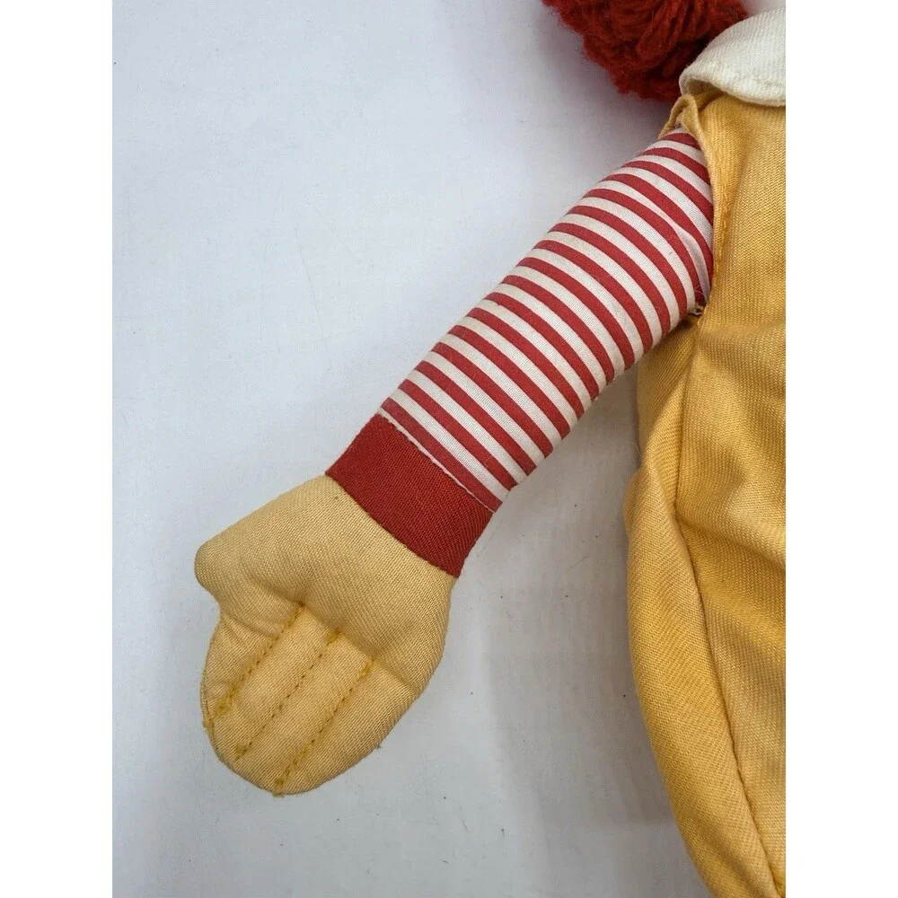 Vintage Ronald McDonald Plush Doll 1984 15